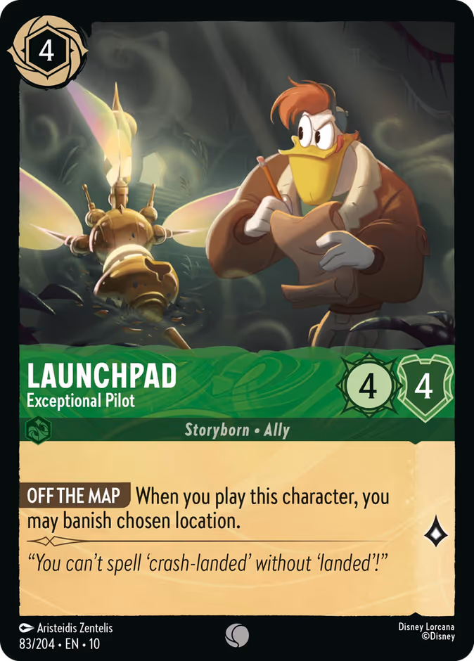 Carta oficial Launchpad · Exceptional Pilot