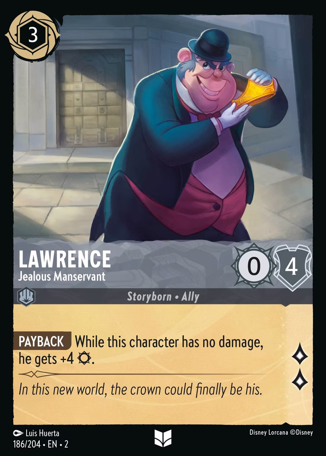 Carta Lawrence · Jealous Manservant