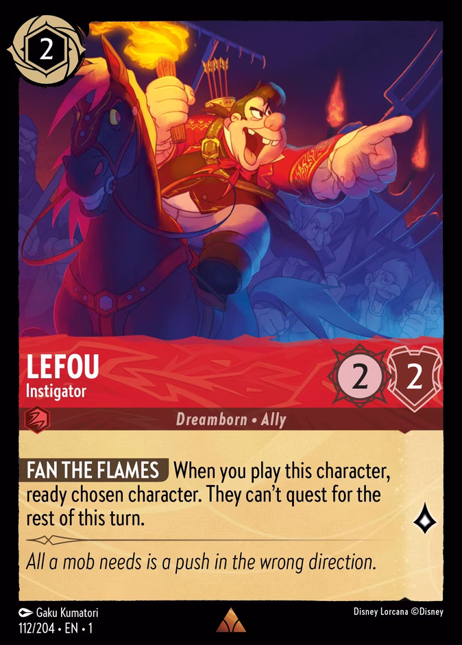 Carta LeFou · Instigator