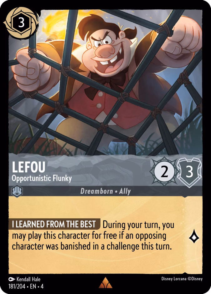 Carta LeFou · Opportunistic Flunky