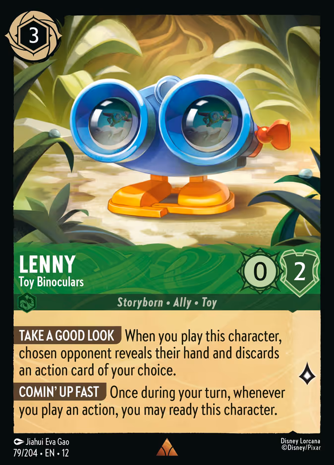 Carta Lenny · Toy Binoculars
