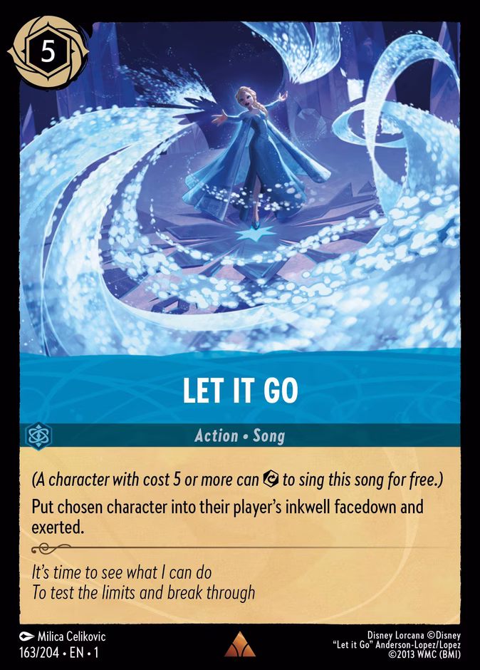Carta Let It Go · 
