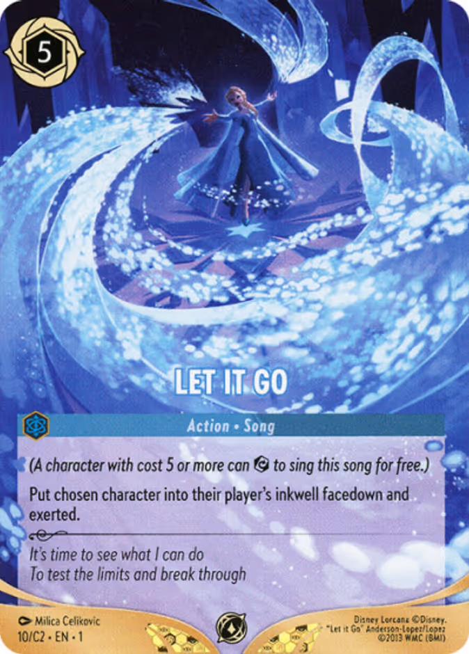 Carta Let It Go · 
