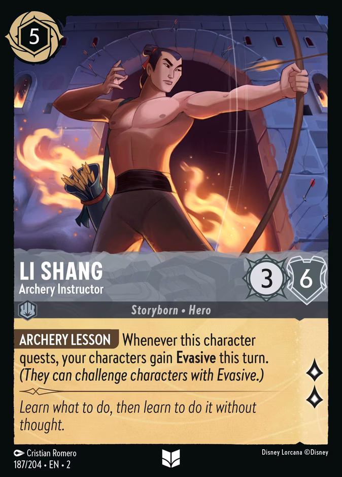Carta Li Shang · Archery Instructor