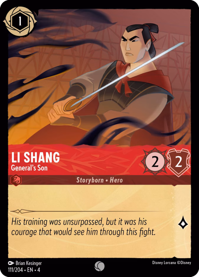 Carta Li Shang · General’s Son