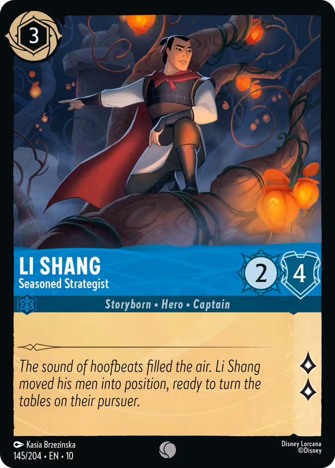 Carta Li Shang · Seasoned Strategist