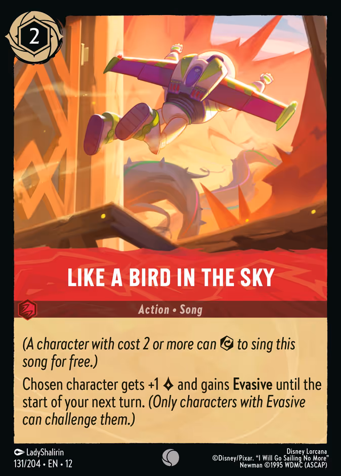 Carta Like A Bird In the Sky · 
