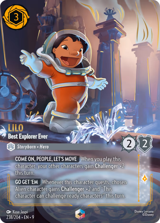 Carta Lilo · Best Explorer Ever