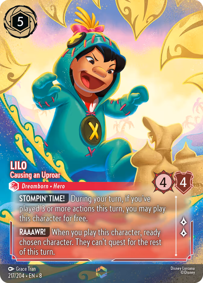 Carta oficial Lilo · Causing an Uproar