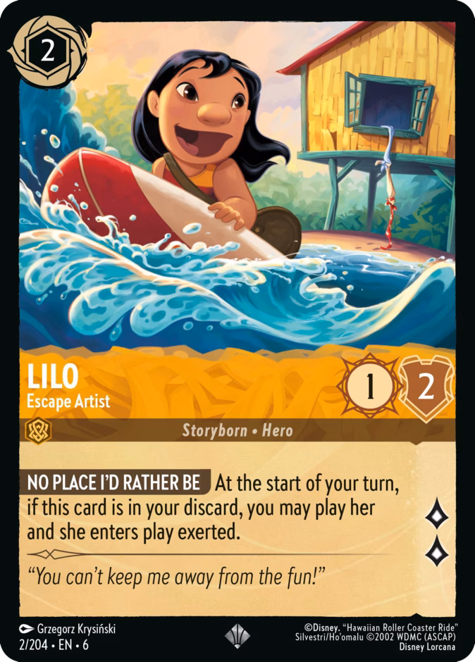 Carta Lilo · Escape Artist