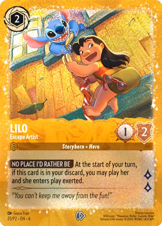 Carta Lilo · Escape Artist
