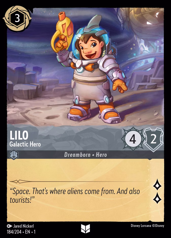 Carta Lilo · Galactic Hero