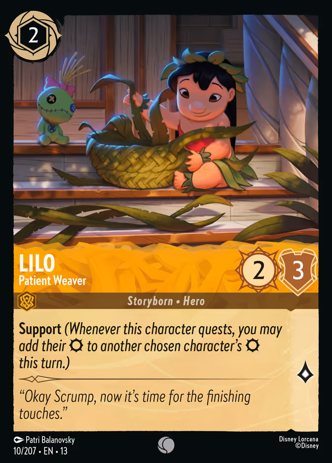 Carta Lilo · Patient Weaver