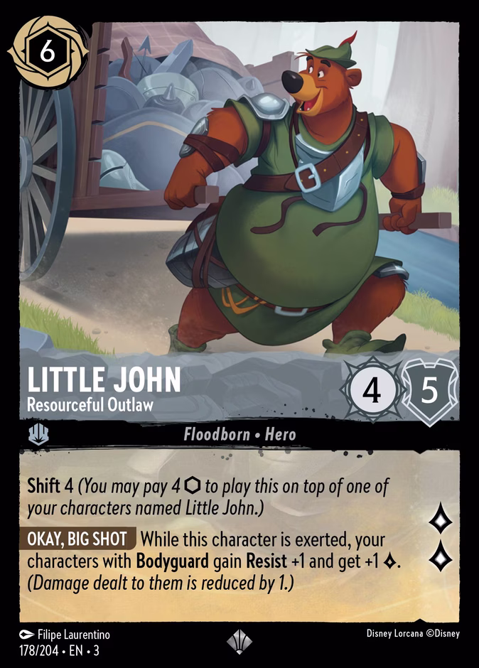 Carta Little John · Resourceful Outlaw