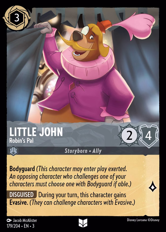 Carta Little John · Robin's Pal