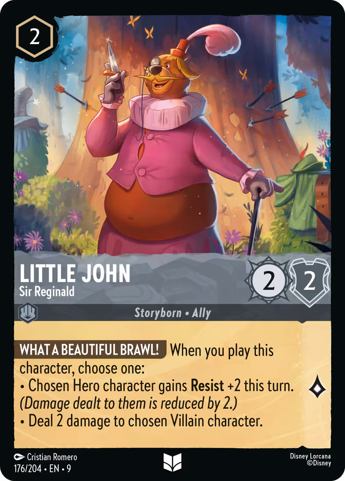 Carta Little John · Sir Reginald