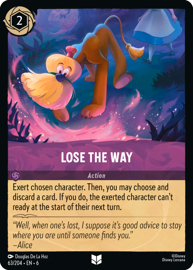 Carta Lose the Way · 