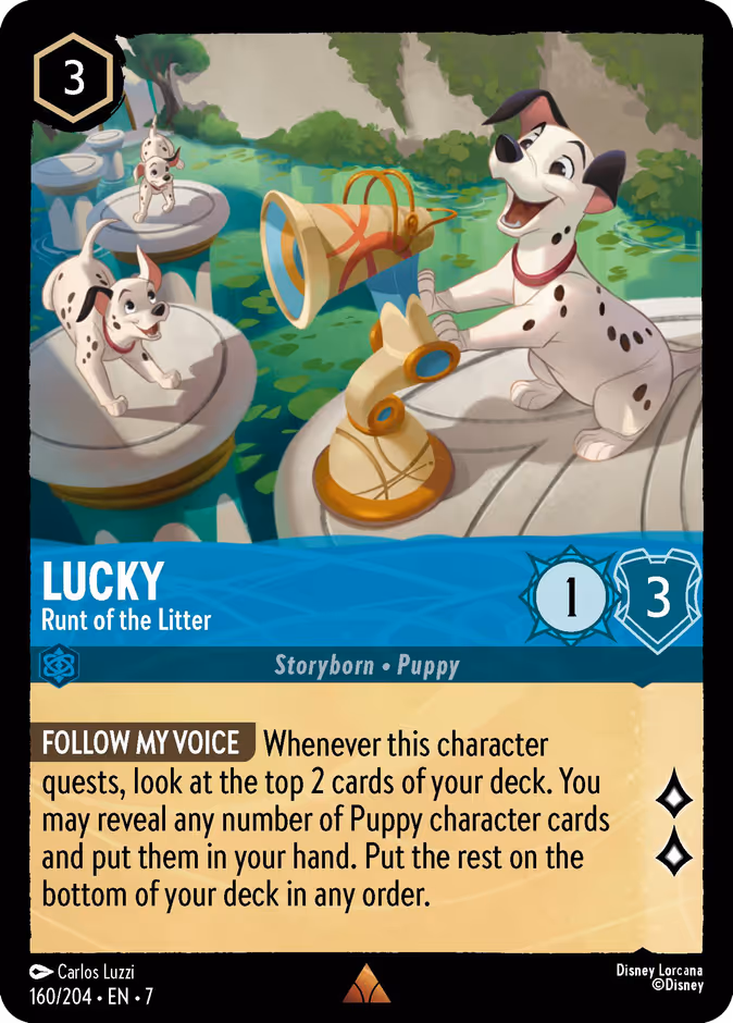 Carta Lucky · Runt of the Litter