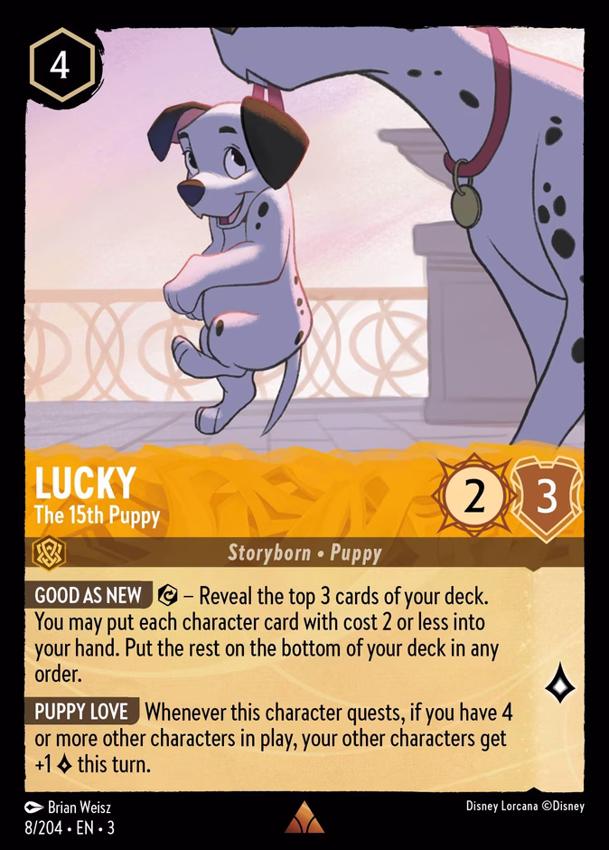 Carta Lucky · The 15th Puppy