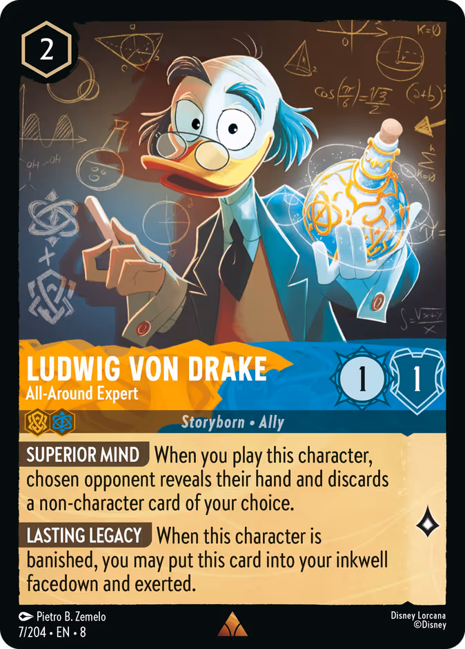 Carta Ludwig Von Drake · All-Around Expert
