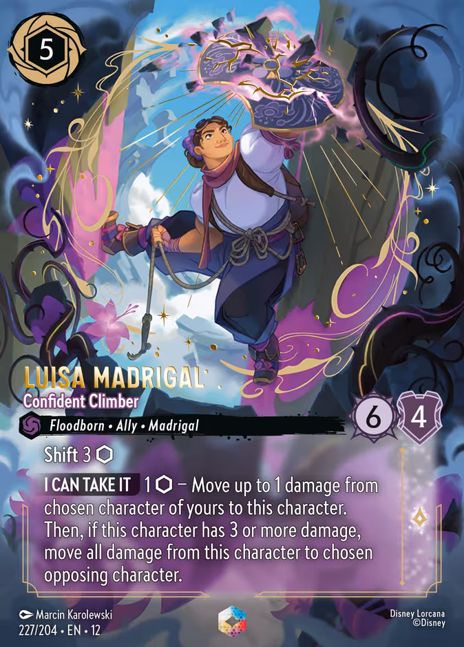 Carta Luisa Madrigal · Confident Climber