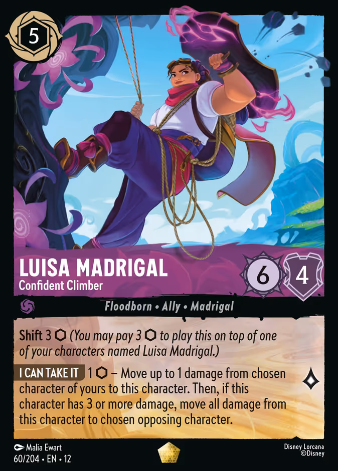 Carta Luisa Madrigal · Confident Climber