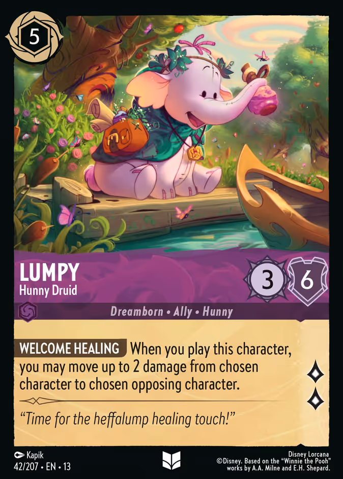 Carta Lumpy · Hunny Druid
