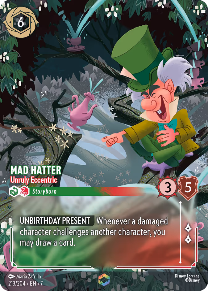 Carta Mad Hatter · Unruly Eccentric