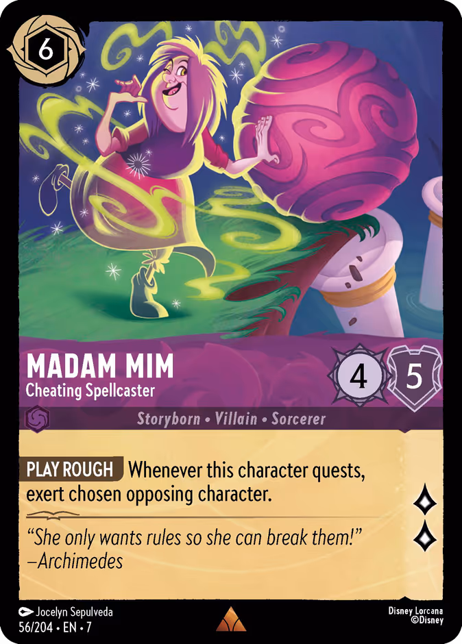 Carta Madam Mim · Cheating Spellcaster