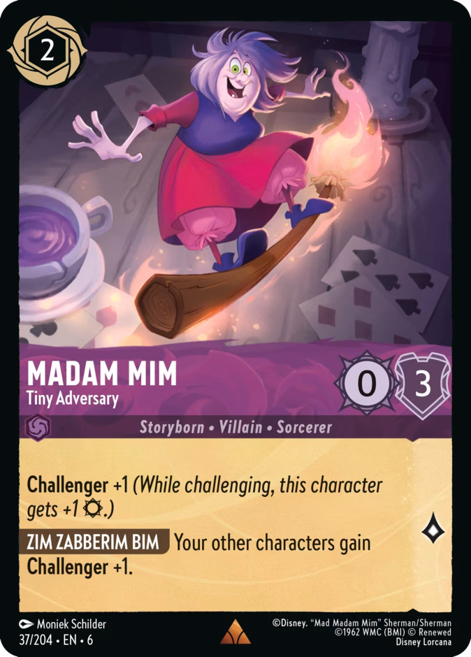 Carta Madam Mim · Tiny Adversary