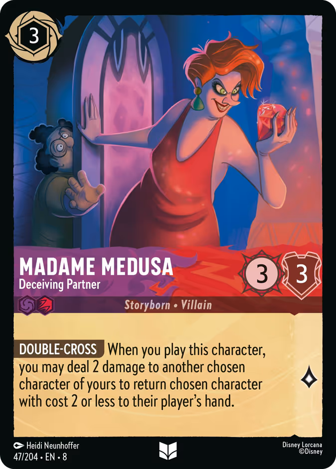 Carta Madame Medusa · Deceiving Partner