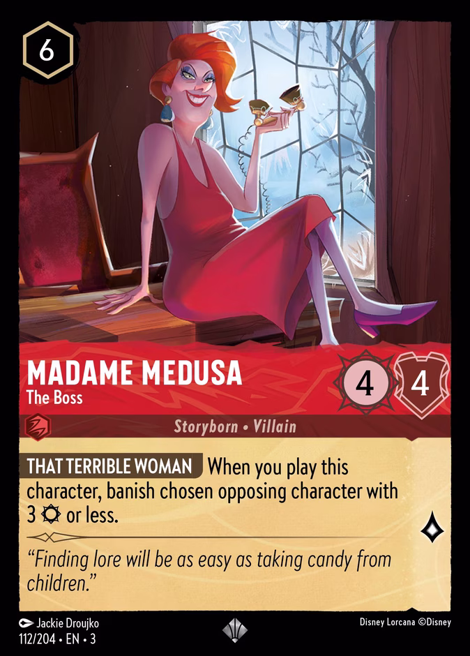 Carta Madame Medusa · The Boss
