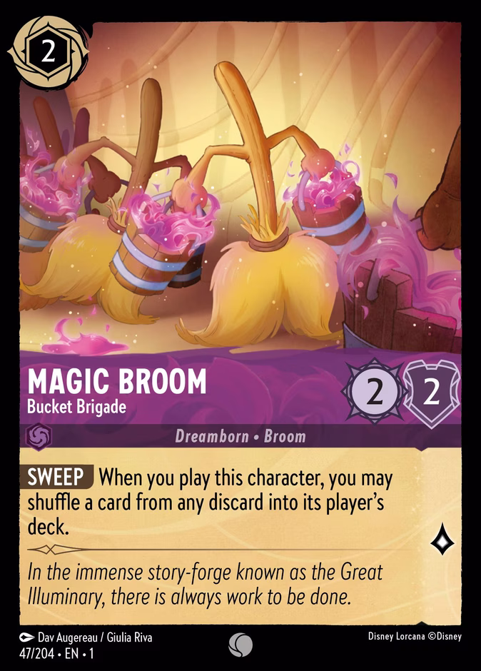 Carta Magic Broom · Bucket Brigade