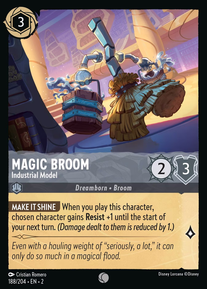 Carta Magic Broom · Industrial Model