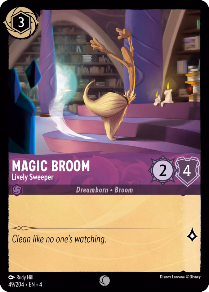 Carta Magic Broom · Lively Sweeper
