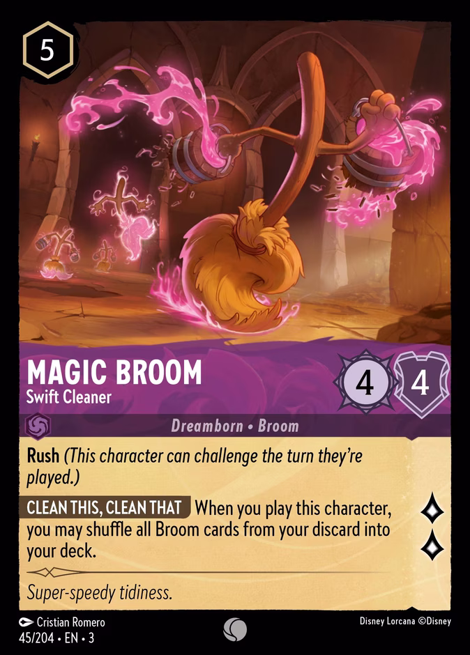 Carta Magic Broom · Swift Cleaner