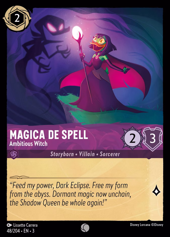 Carta Magica De Spell · Ambitious Witch