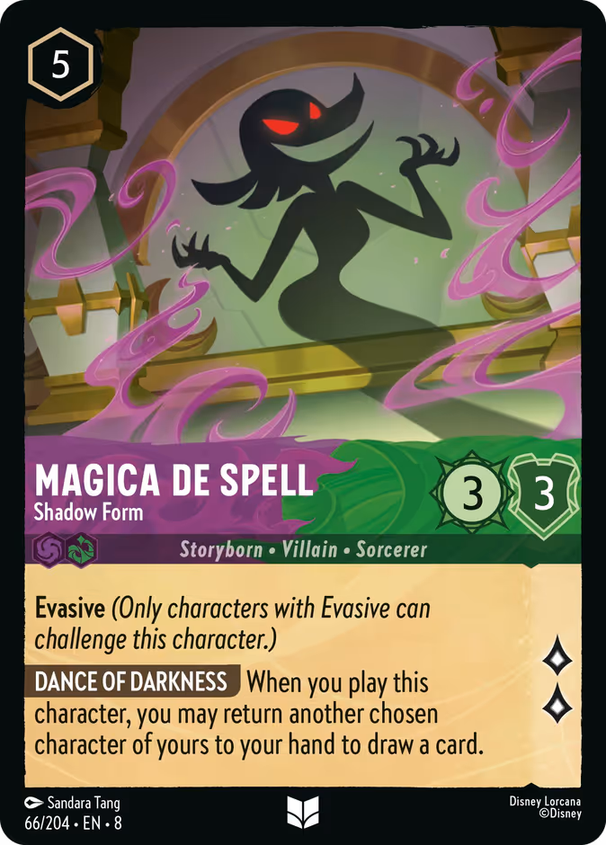 Carta Magica De Spell · Shadow Form