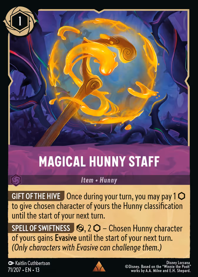 Carta Magical Hunny Staff · 