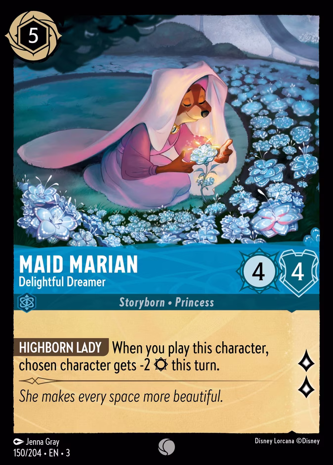 Carta Maid Marian · Delightful Dreamer