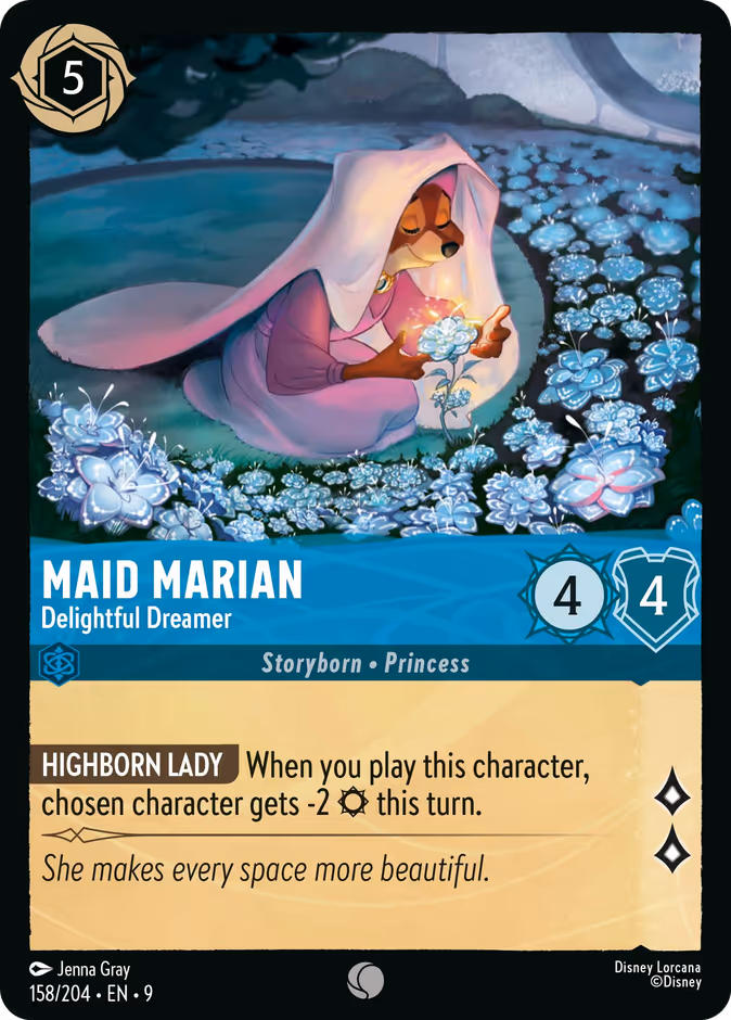 Carta Maid Marian · Delightful Dreamer