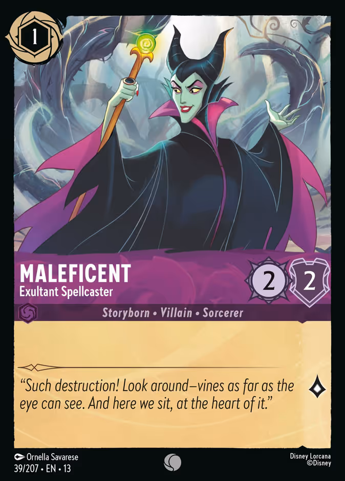 Carta Maleficent · Exultant Spellcaster