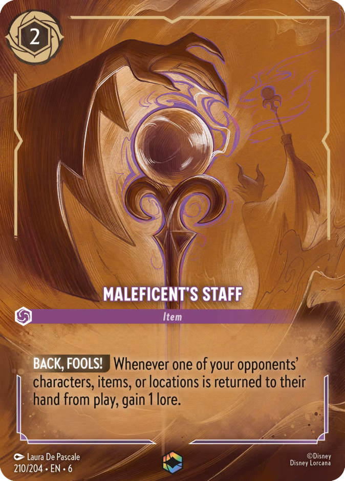 Carta Maleficent's Staff · 