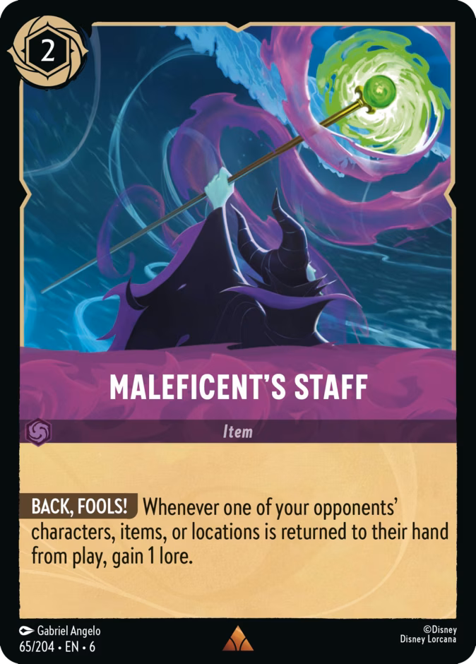 Carta Maleficent's Staff · 