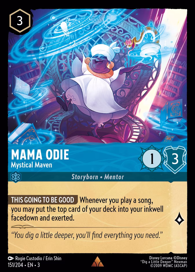 Carta Mama Odie · Mystical Maven