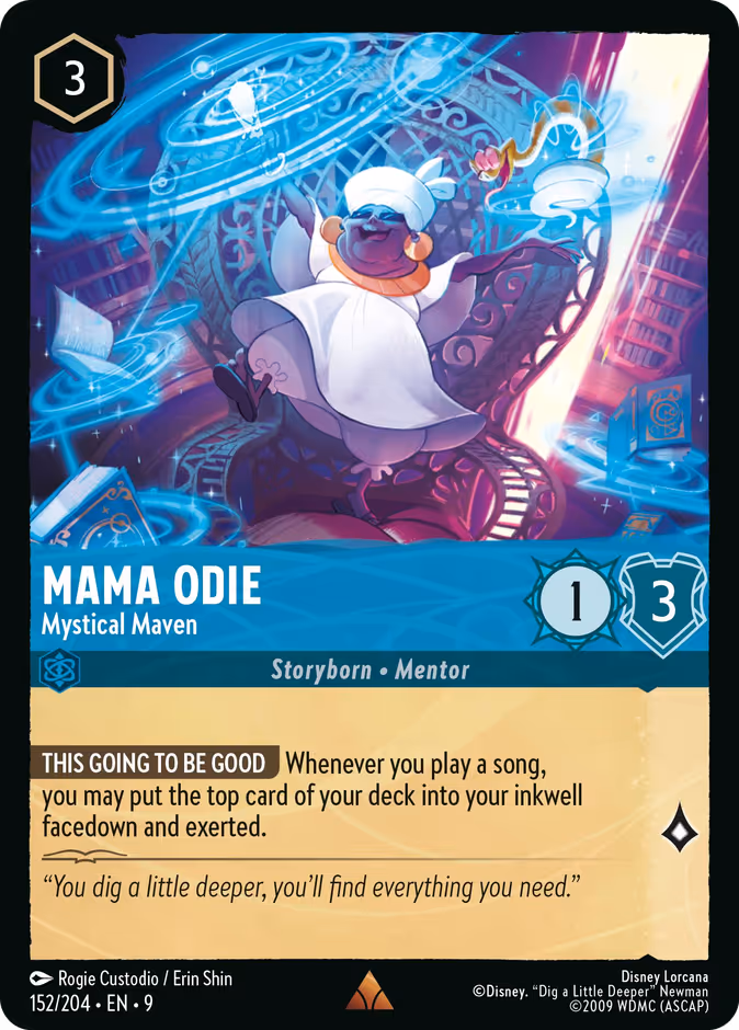 Carta Mama Odie · Mystical Maven