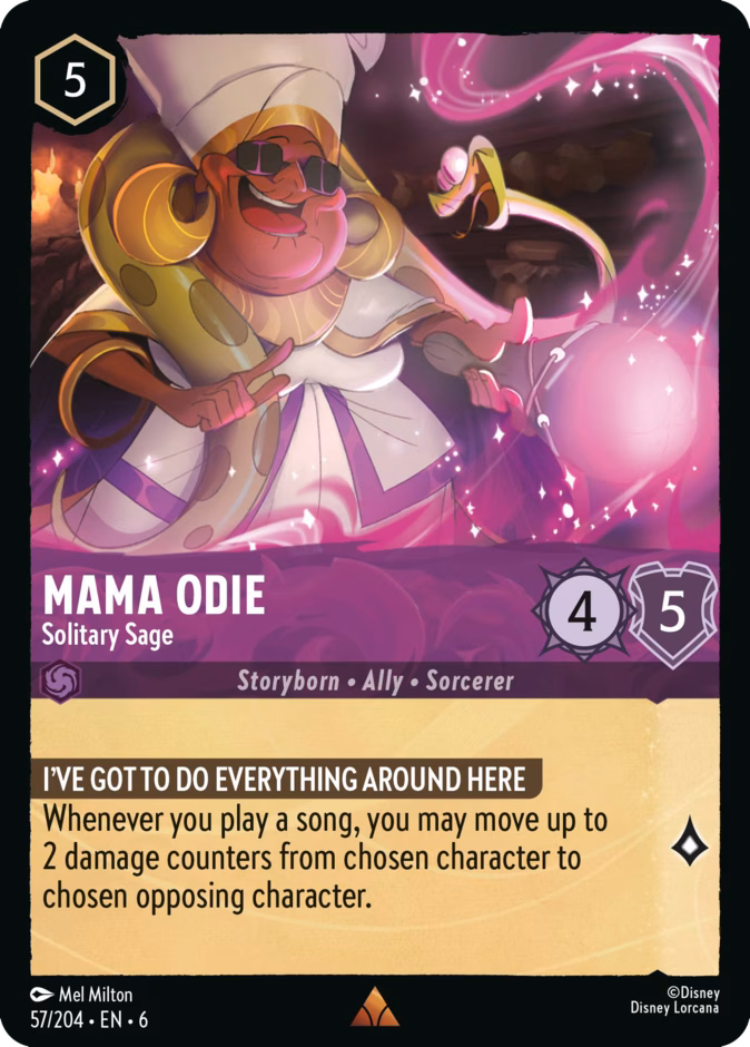 Carta Mama Odie · Solitary Sage