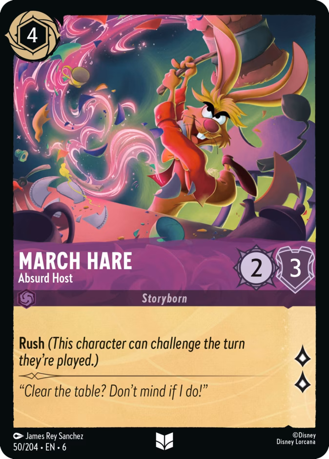 Carta March Hare · Absurd Host