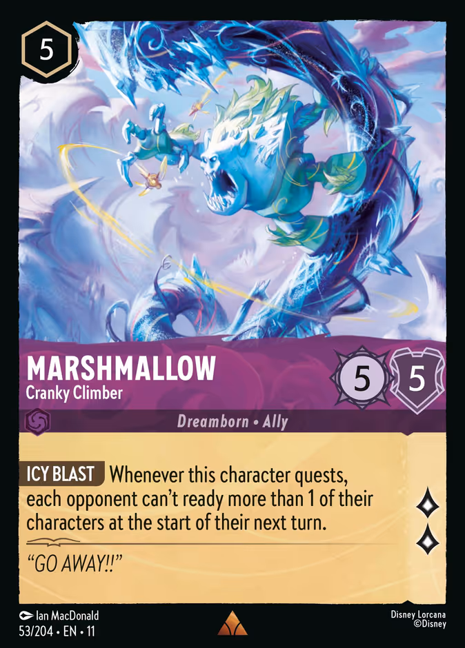 Carta Marshmallow · Cranky Climber