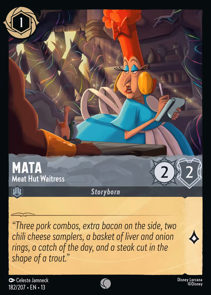 Carta Mata · Meat Hut Waitress
